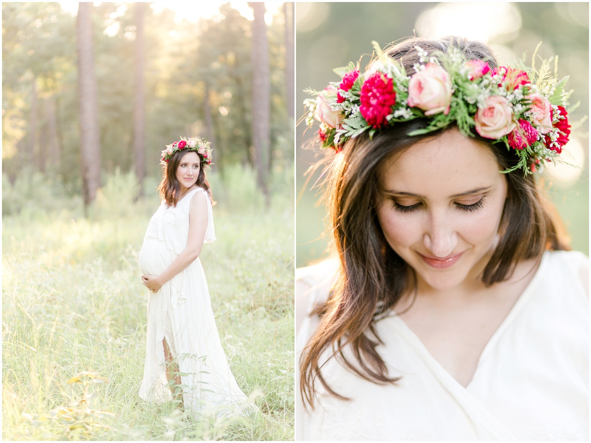 maternity shoot with flower crown_1883